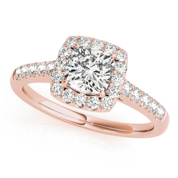 Cushion Cut Halo-2.00 Carat Center Regular $2144.00 NOW $1499.00 Diamond and Setting