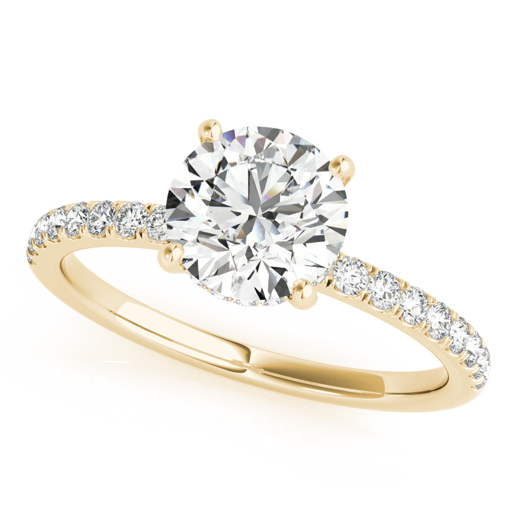 Hidden Halo Engagement Ring 2.30ct. Regular $2143.00 NOW $1499.00 (Diamond And Setting)