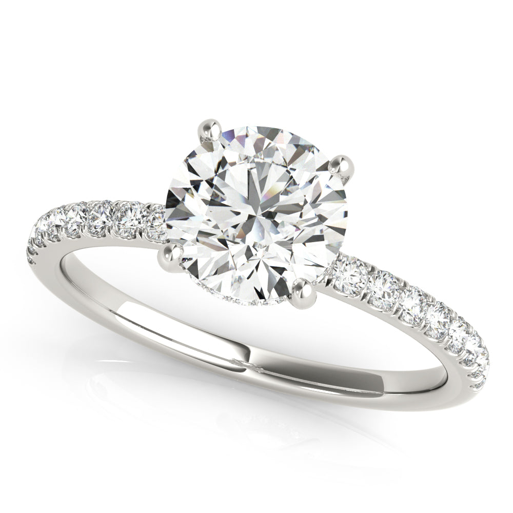 Hidden Halo Engagement Ring 2.30ct. Regular $2143.00 NOW $1499.00 (Diamond And Setting)