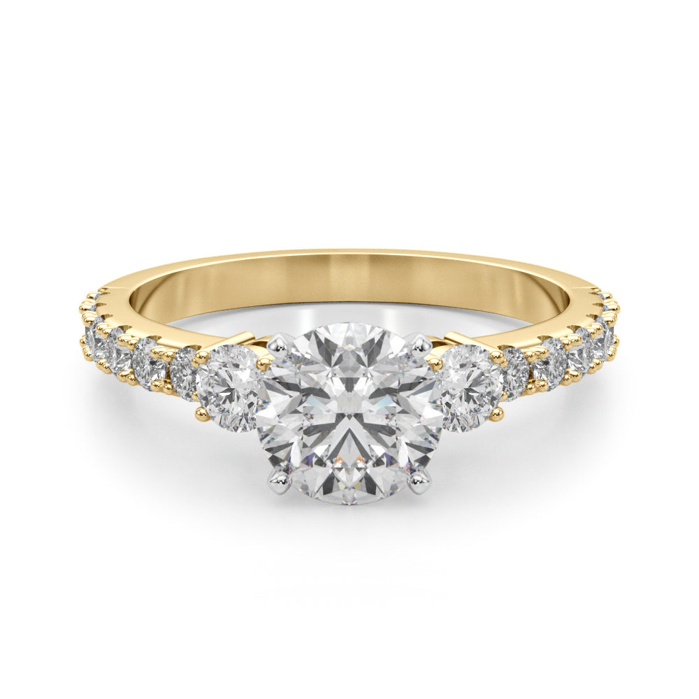 Three Stone Classic 2.10 ct. Regular $1786.00 NOW $1249.00 (Diamond and Setting)