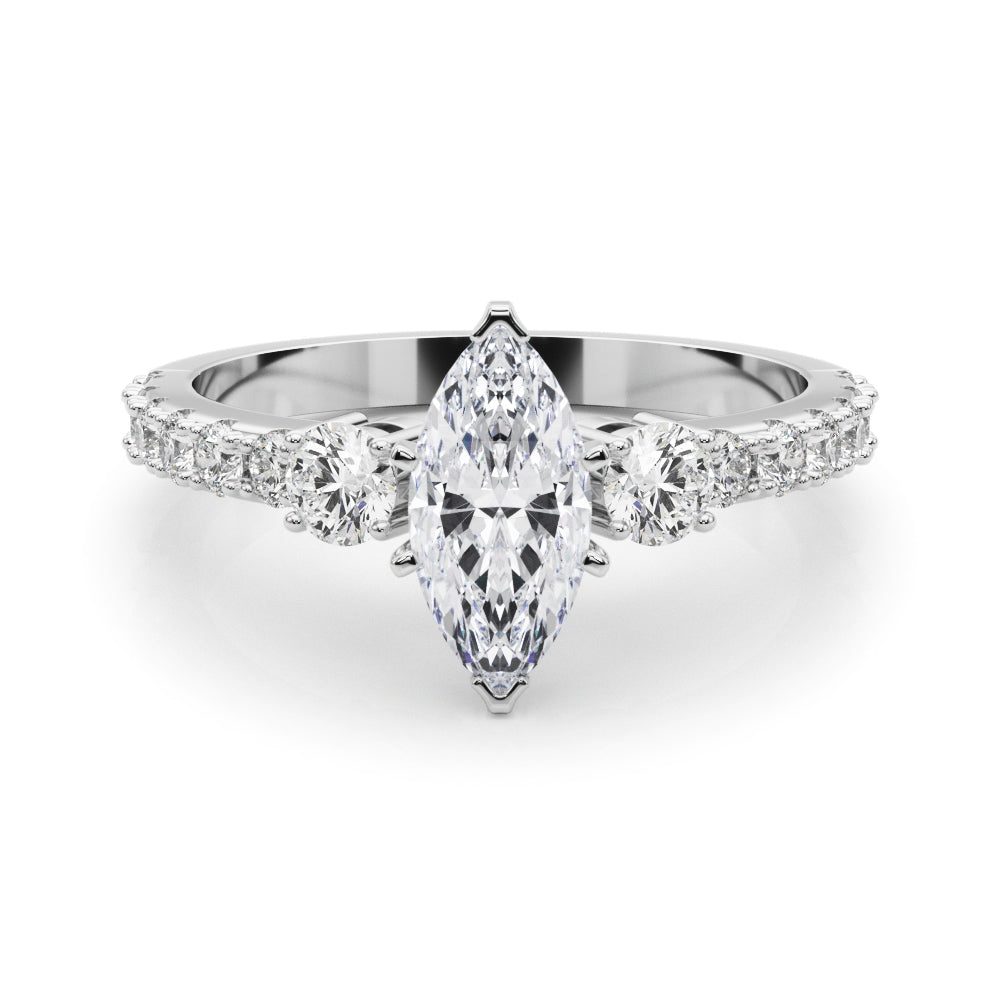 Three Stone Classic 2.10 ct. Regular $1786.00 NOW $1249.00 (Diamond and Setting)