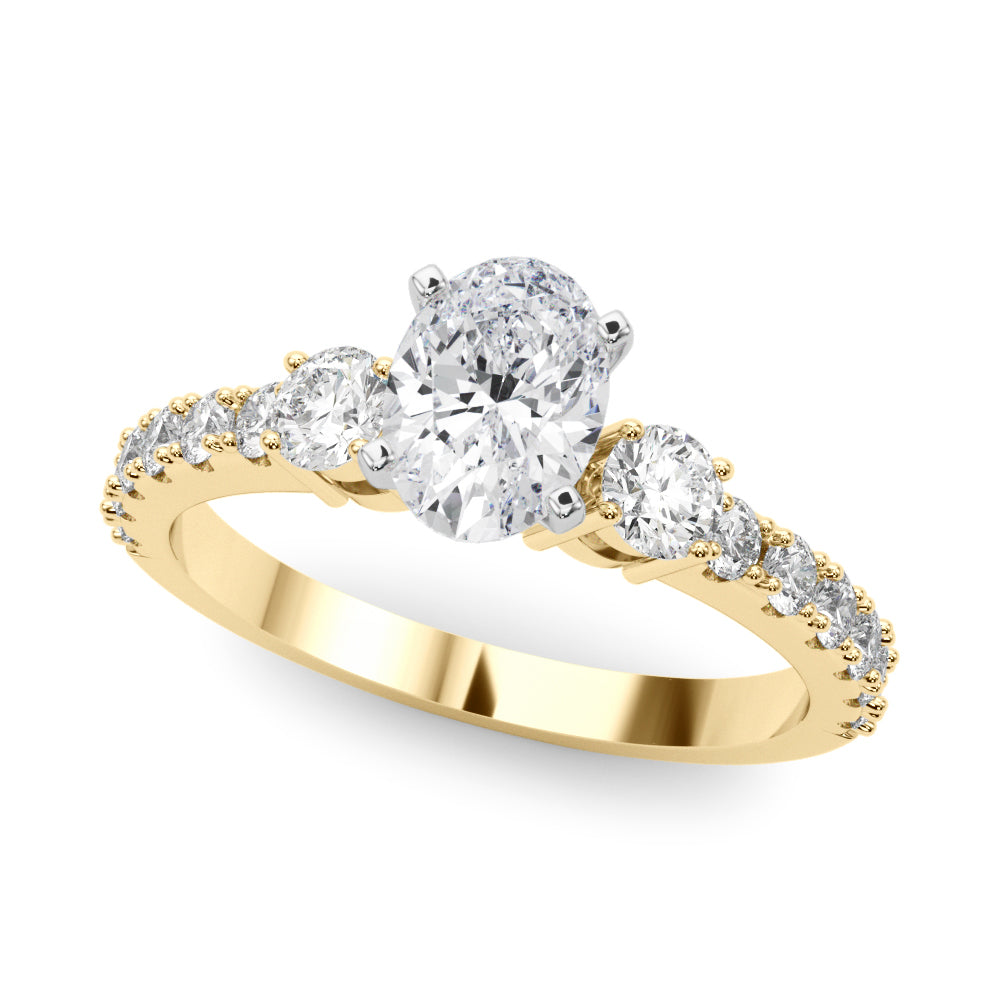 Three Stone Classic 2.10 ct. Regular $1786.00 NOW $1249.00 (Diamond and Setting)