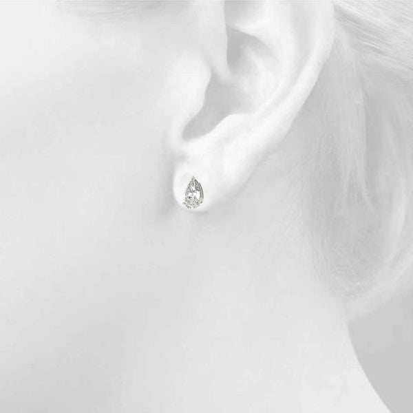 Pear Shape Earrings Lab Diamonds 1.00 carat total weight Now $599.00 (Copy) (Copy)