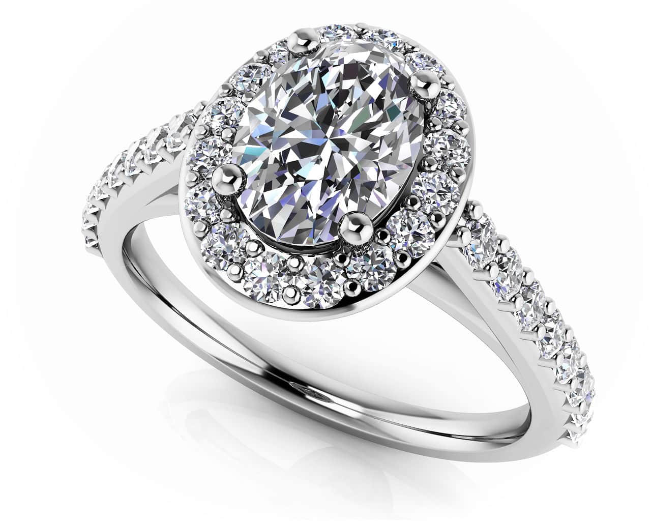 Halo Engagement Ring Collection