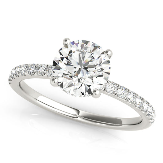 Hidden Halo Engagement Ring 2.30ct. Regular $2143.00 NOW $1499.00 (Diamond And Setting)