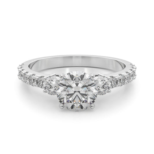 Three Stone Classic 2.10 ct. Regular $1786.00 NOW $1249.00 (Diamond and Setting)