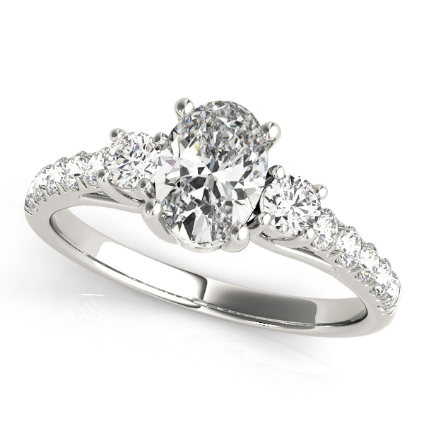 Classic Oval Trellis 1.50 carat total weight $1699.00  Diamonds and Setting.