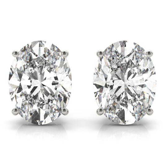 Oval Cut Earrings Lab Diamonds 1.00 carat total weight Now $599.00 (Copy)