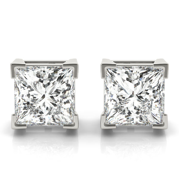 Princess Cut Earrings Lab Diamonds 1.00 carat total weight Now $699.00