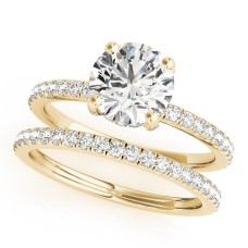 Hidden Halo With Diamond Accents Engagement Ring $999.00
