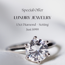 3.00 carat Solitaire 6 Prong  Special  (Diamond and Setting)  $1699.00                                                                                                                                                           